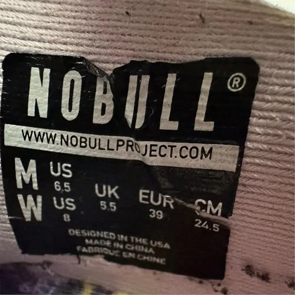 NOBULL Women's Multicolor Splatter‎ Training Shoes Size 8 Athletic